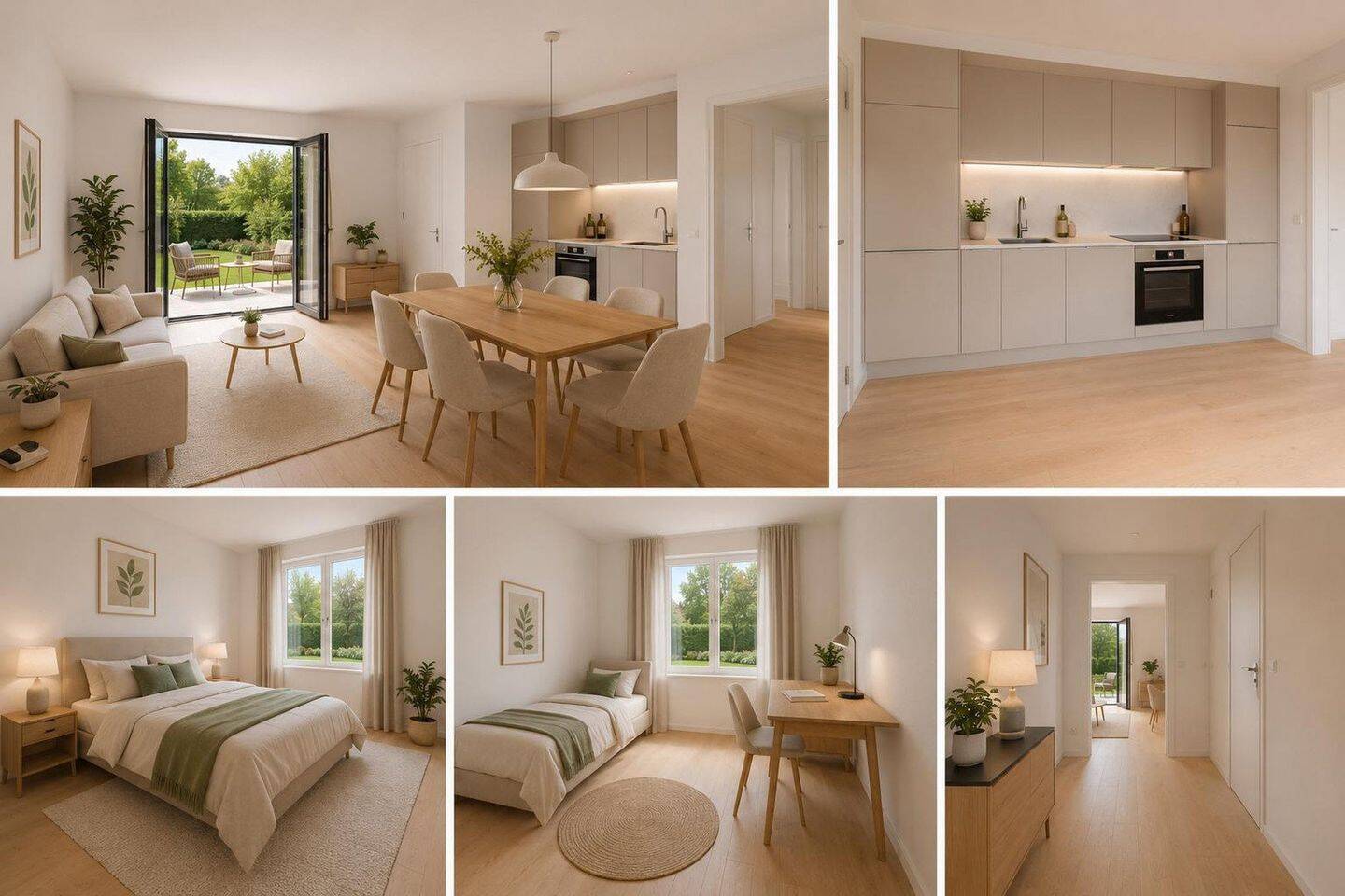 Moderne 3-Zimmer-Neubauwohnung mit Garten in Berlin-Pankow - Photo 1