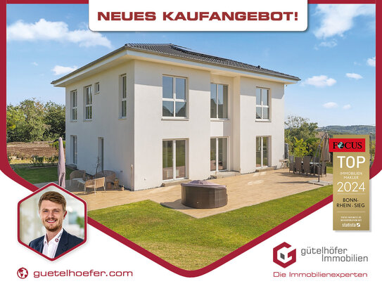 Neuwertig und großzügig! Stilvolles Smart-Home-Einfamilienhaus mit Einbauküche auf 1.400m² Grund