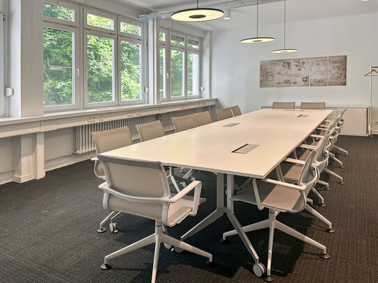 Voll ausgestatteter privater Büroraum für Sie und Ihr Team in Regus Friedrichstrasse