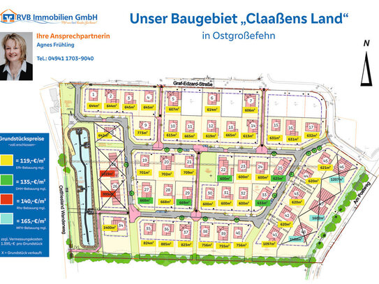 Das Baugebiet "Claaßens Land" - Ihr neues Zuhause in der Mühlengemeinde Großefehn