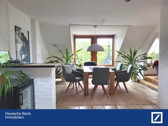 Exklusive Penthouse 167 qm mit atemberaubendem Blick auf die Russische Kapelle in Wiesbaden !