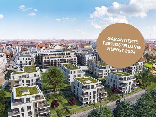 4-Zimmer-Penthaus mit unverbaubarem Blick ins Grüne | WE14