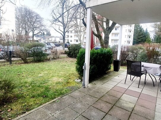 "Idyllisches Wohnen in Niederursel: 3-Zimmer-Wohnung mit Garten, Terrasse und moderner Ausstattung"