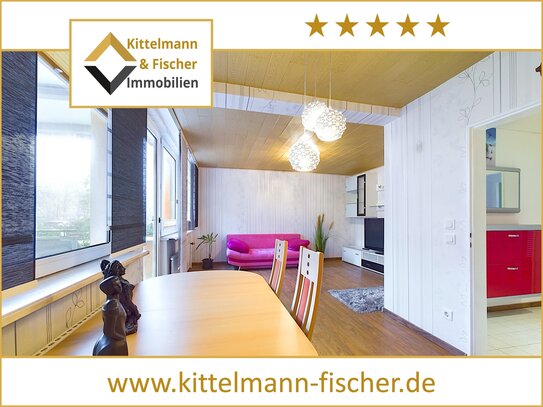 2-ZIMMER-ERDGESCHOßWOHNUNG MIT GARTENNUTZUNGSRECHT IN WOB-DETMERODE! EINBAUKÜCHE, BALKON, STELLPLATZ