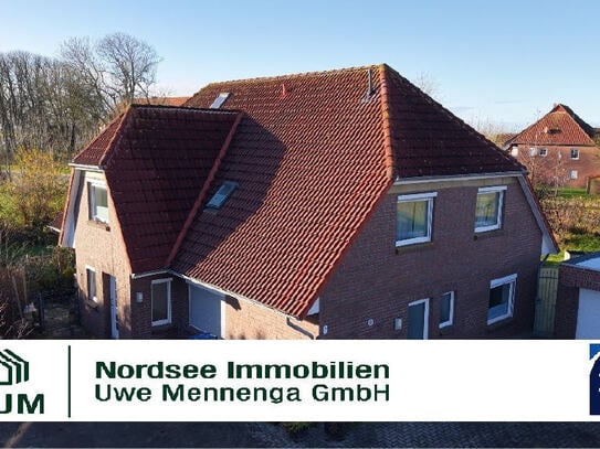 NEUHARLINGERSIEL. GROSSZÜGIGE BETREIBERWOHNUNG MIT FERIENWOHNUNGEN