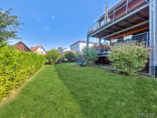 Traumhafte Maisonette-Wohnung mit großer Terrasse und Garten am großen Brombachsee