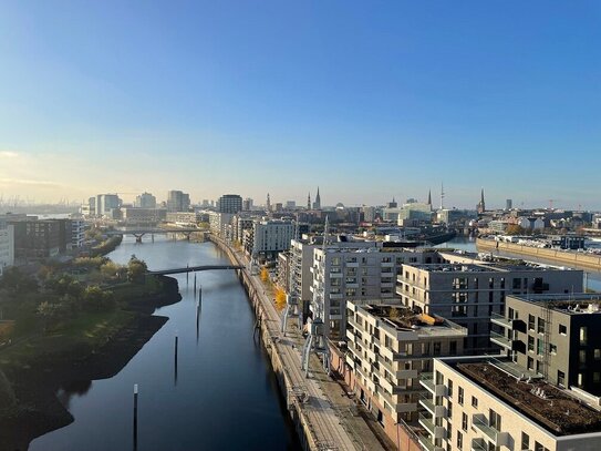 *Luxuriöse HafenCity-Atmosphäre* Traumhafte 3-Zimmer Wohnung im ROOTS mit Top-Ausstattung