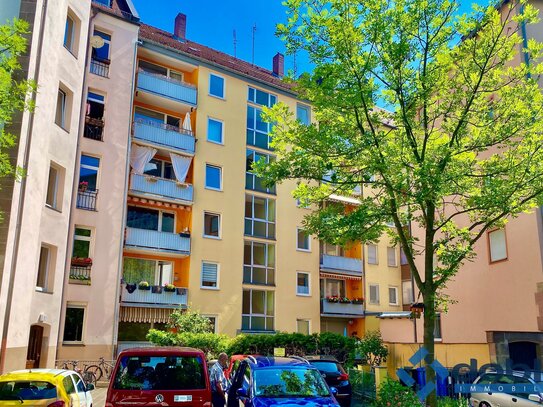 Praktische 3-Zimmer-Wohnung mit Balkon in Nbg.-Süd Holzgartenstrasse