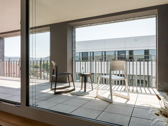 Exklusives 4-Zimmer-Penthouse mit Loggia in Heidelberg