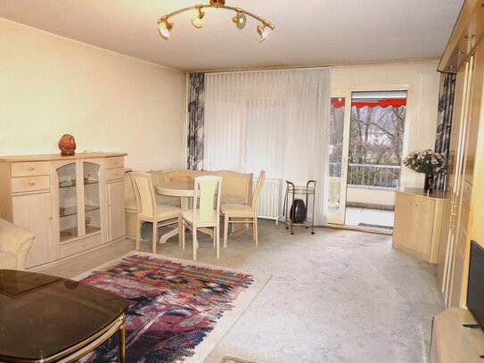 ***3 Zimmer, Küche, Badwohnung im Erdgeschoss mit hübschem Blick in den Park Reinhardshausen zu verkaufen***