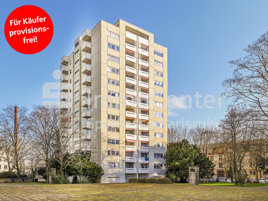 Tolle, modernisierte 3-Zi-Eigentumswohnung mit TG-Stellplatz in perfekter Infrastruktur in Durlach