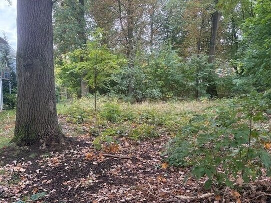 Bauplatz mit Erholungswert in der Hansestadt Stade zu verkaufen