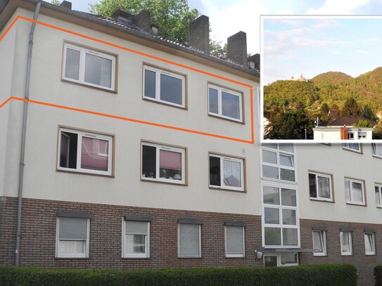 Helle, gut geschnittene 3Zi-ETW in Bonn-Mehlem mit Blick auf den Drachenfels | provisionsfrei