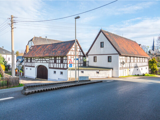 +++Ruheoase im Grünen: Bauernhof und zwei Grundstücke in Glauchau - Entdecken Sie Ihr Zuhause!+++