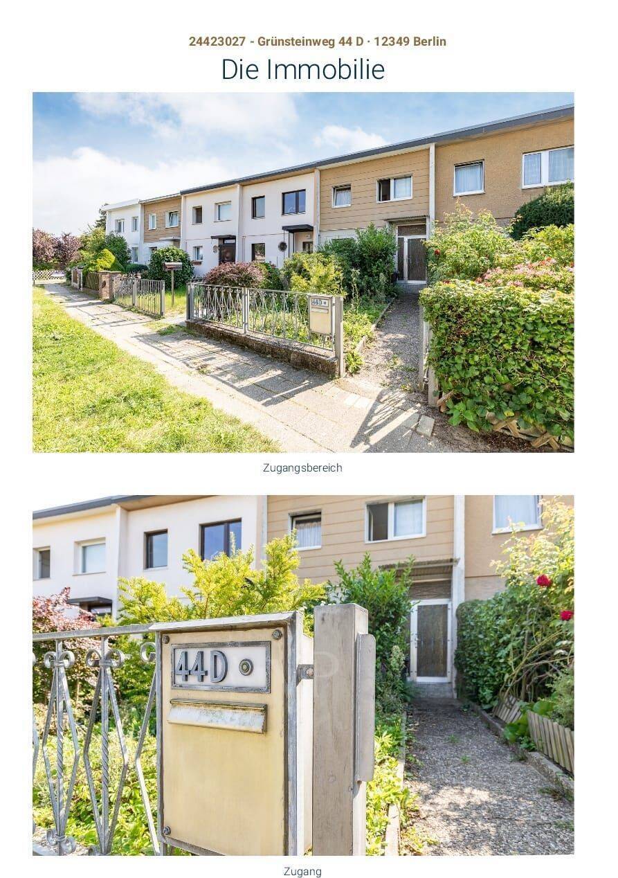 Reihenhaus in Mariendorf mit 240 m2 Garten - Foto 1