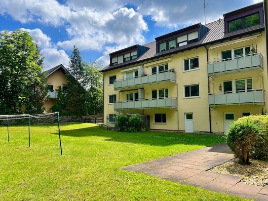 Schöne 2-Zimmer-Terrassenwohnung in naturnaher Lage von Feucht