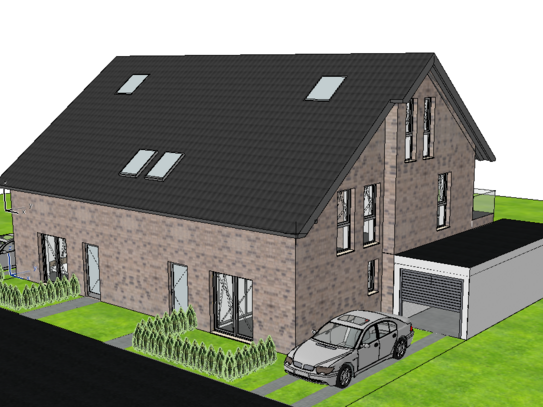 FÖRDERKREDITE SICHERN ! Klimafreundlicher Neubau EH 40 QNG !!!!! OG Wohnung im Doppelhaus in traumhafter Wohnlage.