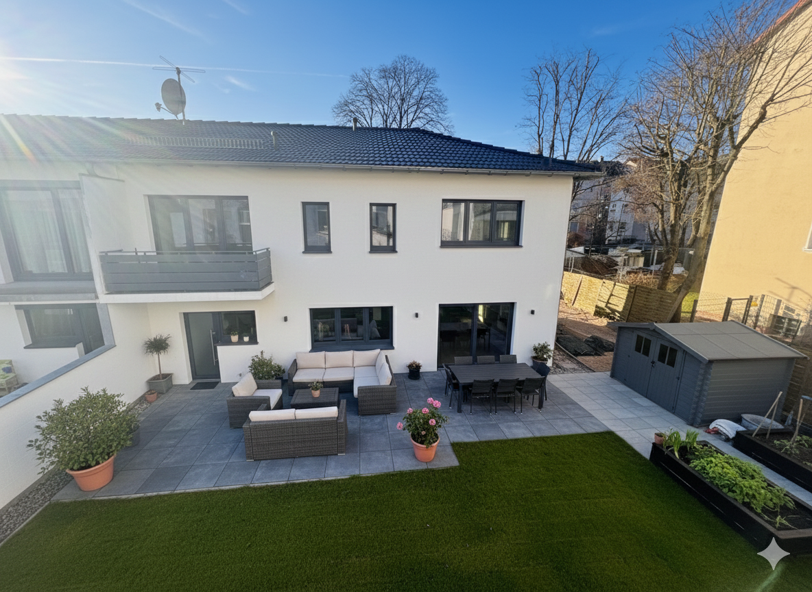 Einfamilienhaus komplett saniert. KFW Förderungskredit