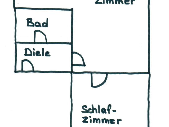 Klein aber Fein - 2-Zimmerwohnung mit Balkon - Düsseldorf-Holthausen!