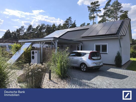 Neuwertiger Niedrigenergie-Bungalow auf einem wunderschönen Grundstück im Wendland