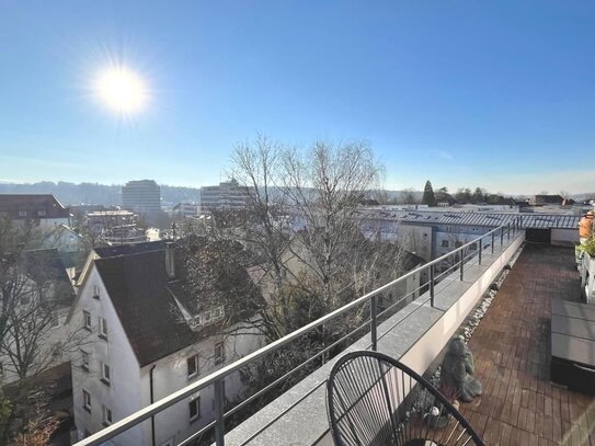 Traumhaftes exklusives 4,5 Zimmer-Penthouse mit beherrschender Aussicht!