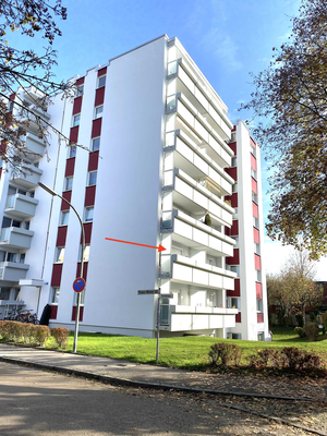 Renovierte und helle 1-Zimmer-Wohnung mit Schlafnische