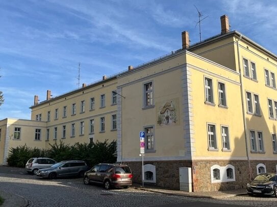 Wohnung mit Blick auf das Schloss Wurzen