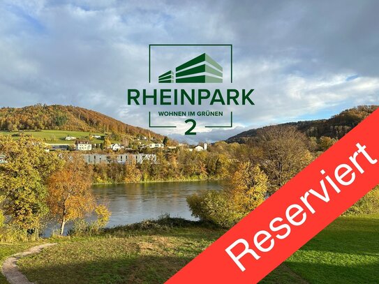 *Reserviert* W3 - Neubau: Rheinpark 2 - Helle 2.5-Zimmerwohnung mit großer Terrasse und Traumblick