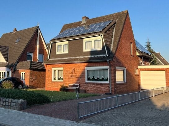 Energetisch modernisiertes Einfamilienhaus in ruhiger Lage von Husum an der Nordsee