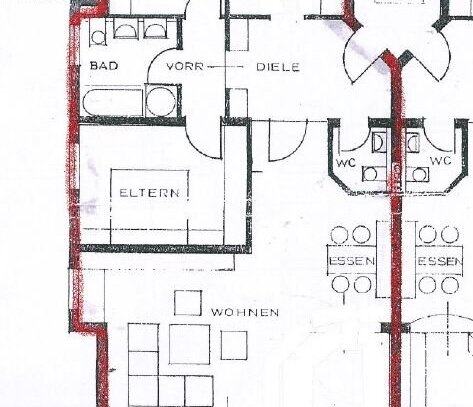 3-Zimmer-Wohnung mit Balkon und Einbauküche in Rheinfelden