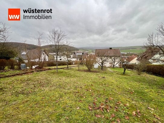 875 m² großes Baugrundstück mit tollem Ausblick - kein Bauzwang