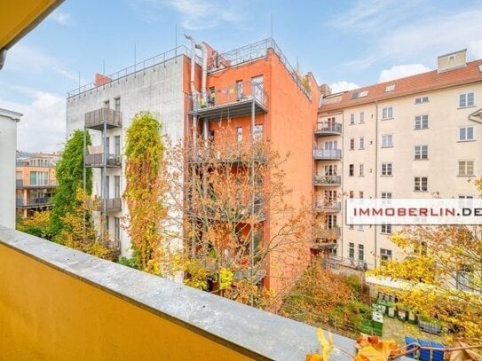 IMMOBERLIN.DE - Top-Trendlage: Helle Wohnung mit ruhiger Loggia nahe Hackescher Markt