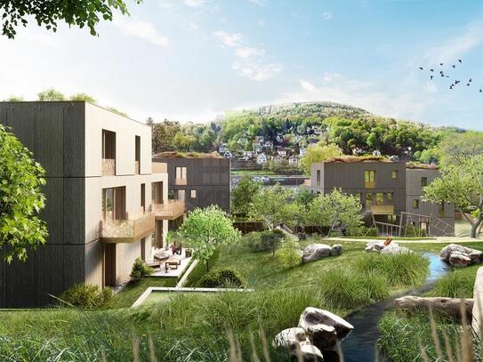 Neubauprojekt "urban nature" Maisonette-Wohnung in Holzbauweise