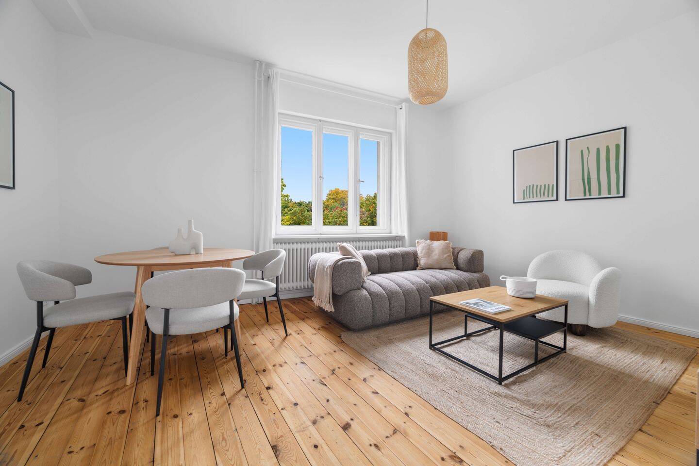 Attraktive 2-Zimmer-Wohnung in Neukölln - voll möbliert - Foto 1