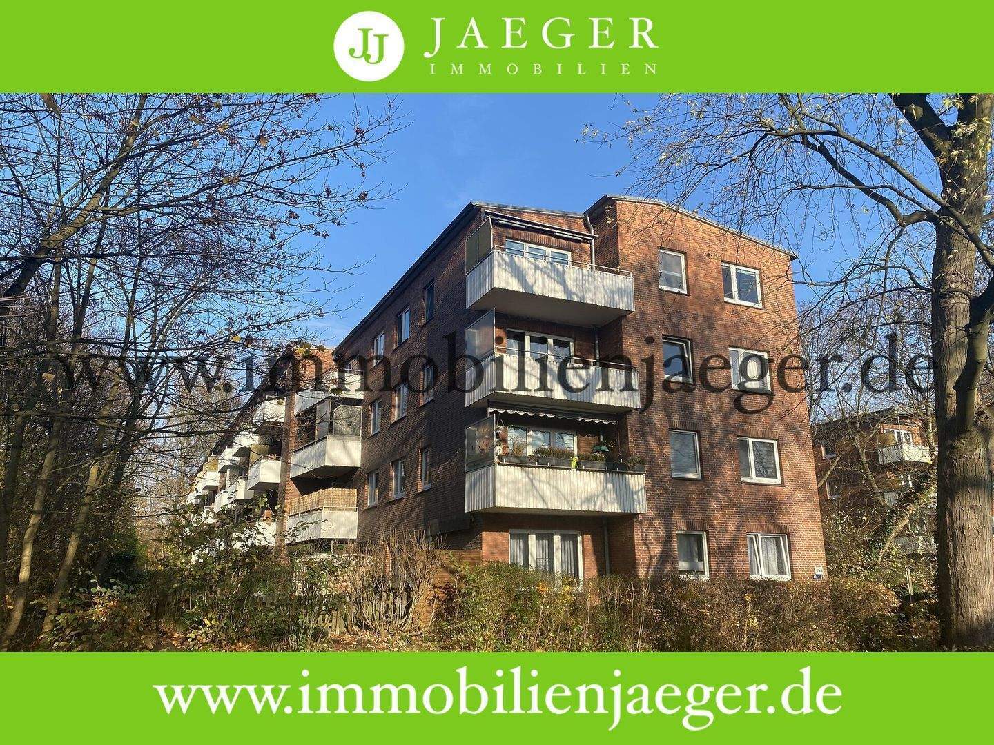 Ruhiges Horn - gepflegte Erdgeschoss-Wohnung mit Terrasse und Garten - Rollladen - Duschbad - EBK