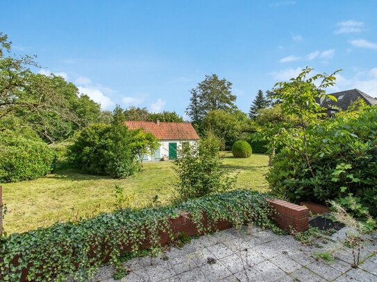 Traumgrundstück mit Blick auf die Pferdeweide