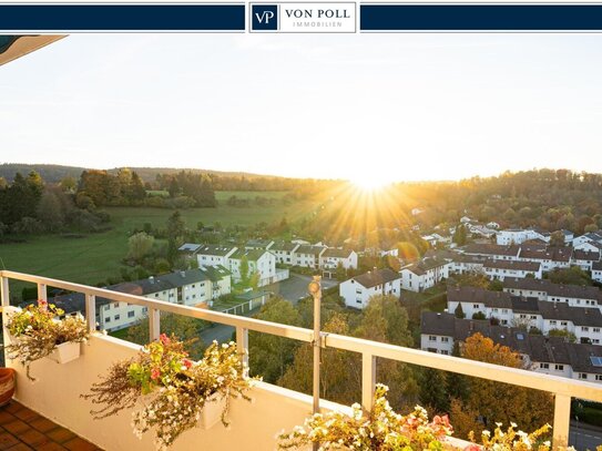 Gepflegte Wohnung mit Weitblick