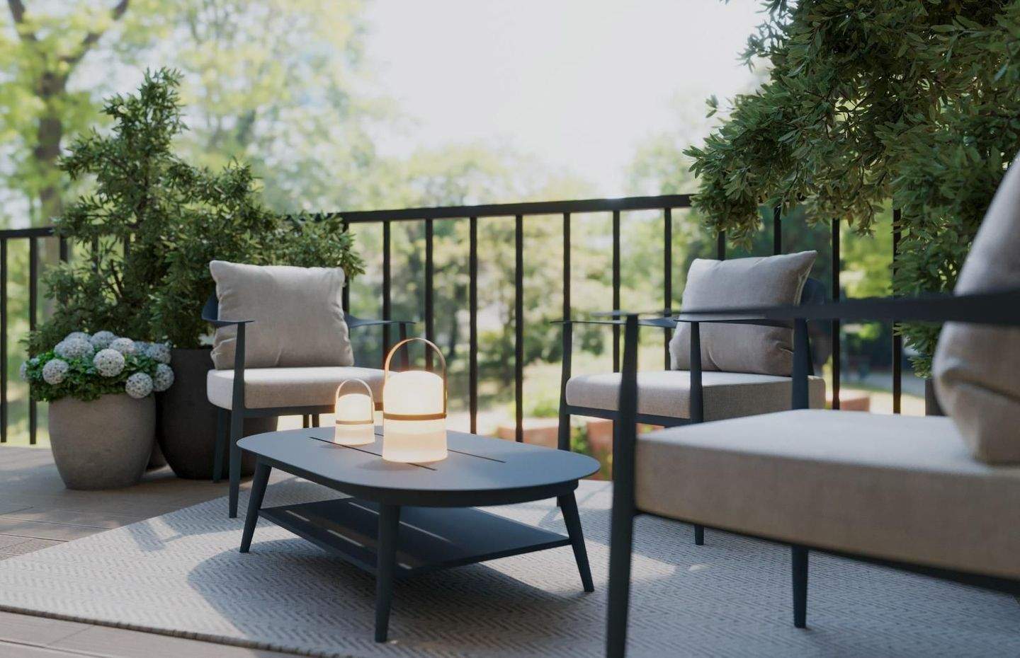 Eleganter moderner Wohntraum mit 50 m² Süd-Dachterrasse und Weitblick ins Grüne