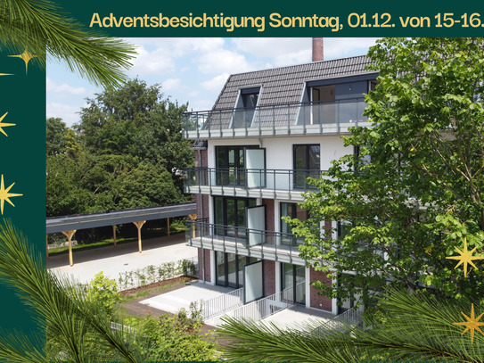 KfW-55-EE-Neubau: bezugsfertige & helle 3-Zimmer-Wohnung mit 91 m² Wfl. & SW-Lage