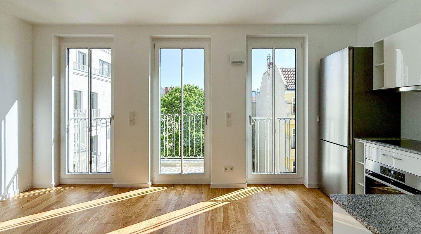 1-Zimmerwohnung am Mierendorffplatz - Balkon zur ruhigen Hofseite - Foto 1
