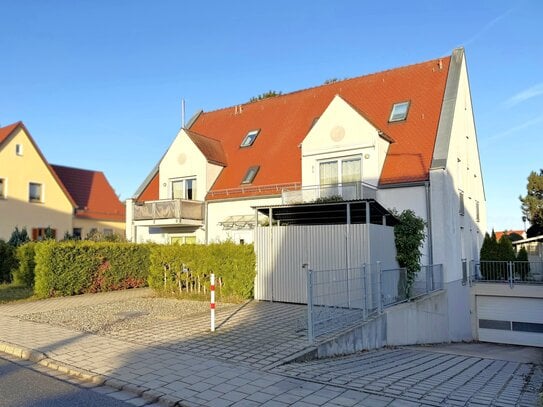 1-Zimmer-Erdgeschoss-Wohnung mit großem Garten und Tiefgaragenstellplatz zur Kapitalanlage direkt im Zentrum in 92318 N…