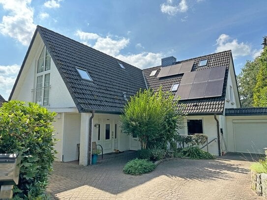 Einfamilienhaus mit Wärmepumpe und PV-Anlage