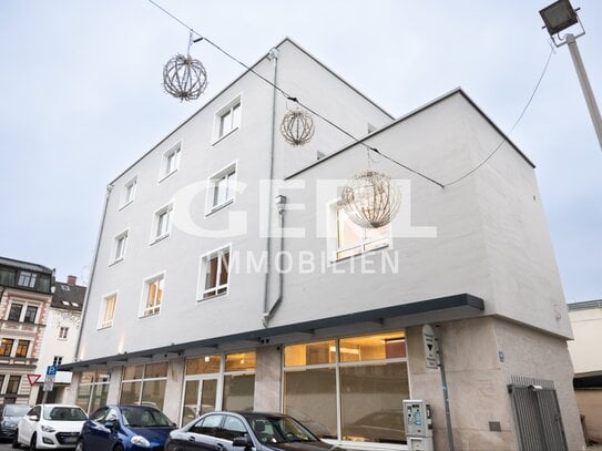 Wohnen über den Dächern von Straubing - Moderne 2-Zimmer-Wohnung mit Küche - WG geeignet (WHG 04)