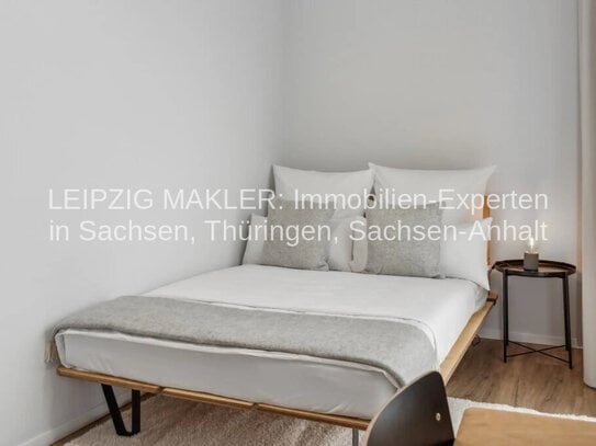 Schönes Zimmer in einem modernen 4-Raum Apartment mit allem inklusive im Zentrum von Leipzig