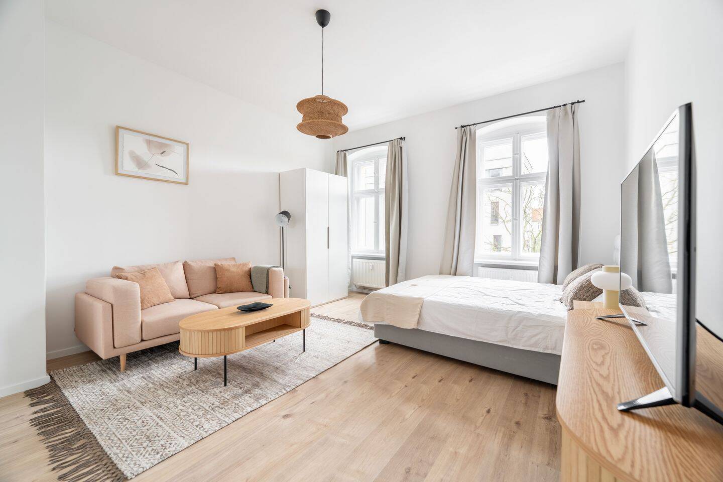 Gemütliche 1-Zimmer Wohnung in Friedrichshain - voll möbliert - Foto 1