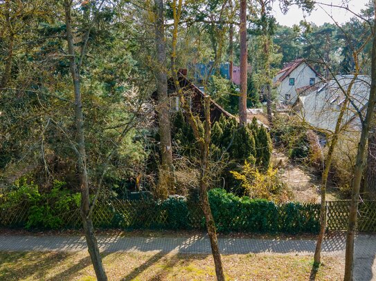 Erschlossene Baugrundstücke für EFH/Stadtvilla in Waldesruh - Waldnahe Lage an der Grenze zu Berlin!