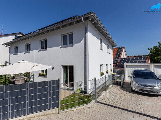 Moderne Doppelhaushälfte mit Südterrasse, Neuwertig & Energieeffizient EnEff. Kl. A