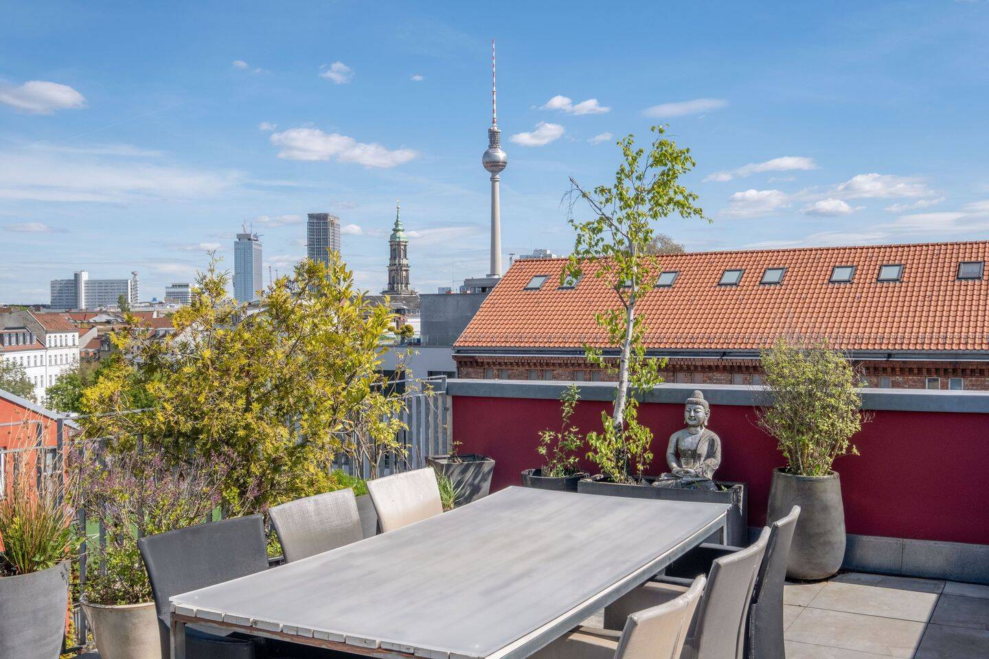 Einzigartige Maisonettewohnung mit Dachterrassen und Kamin im Scheunenviertel - Photo 1