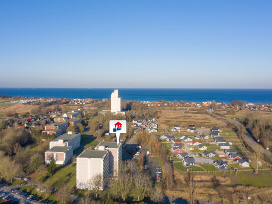 Ostseeblick aus der obersten Etage