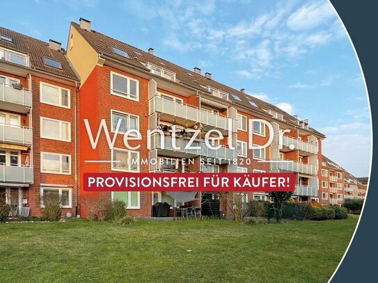 PROVISIONSFREI für Käufer - Ideales wohnen! 3. OG mit Balkon und Stellplatz in ruhiger Lage.